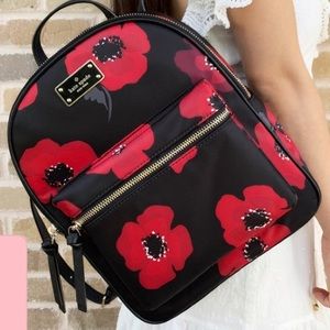 Kate spade Wilson Poppy Back Pack- Small NWOT